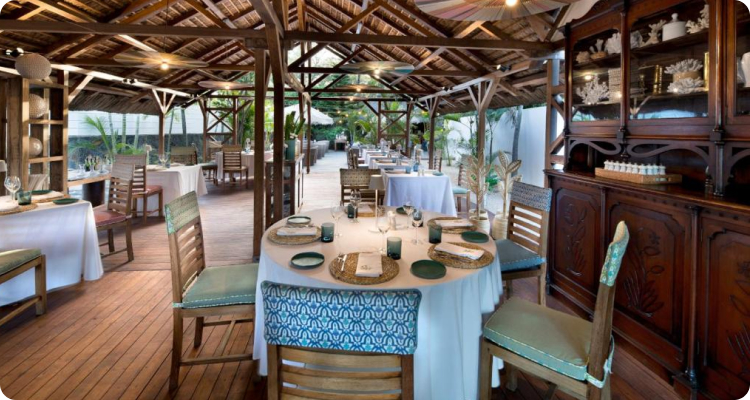 رستوران La Maison d'Été Mauritius