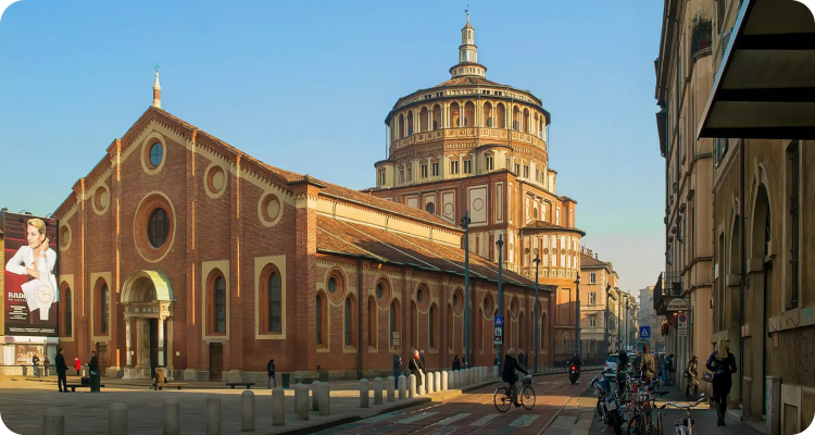 کلیسای سانتا ماریا دله گراتزیه | Santa Maria delle Grazie