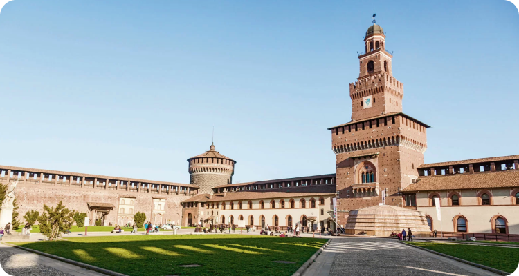 قلعه سفورزا | Castello Sforzesco