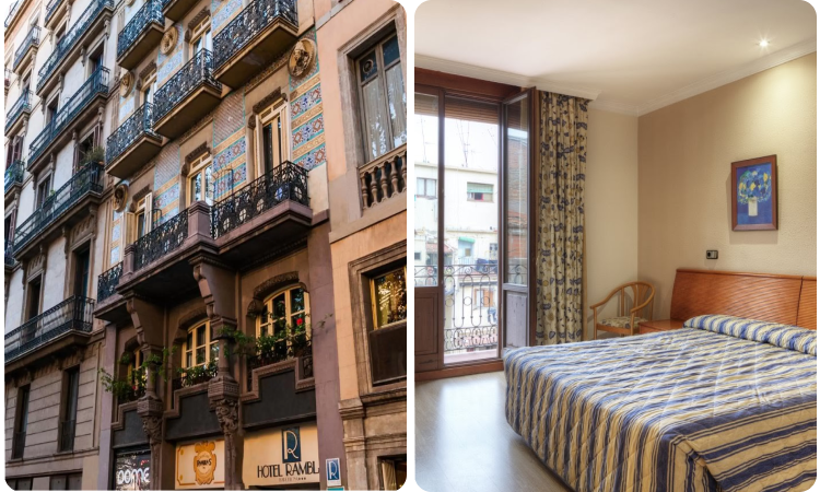 هتل رامبلا بارسلونا | Hotel Ramblas Barcelona