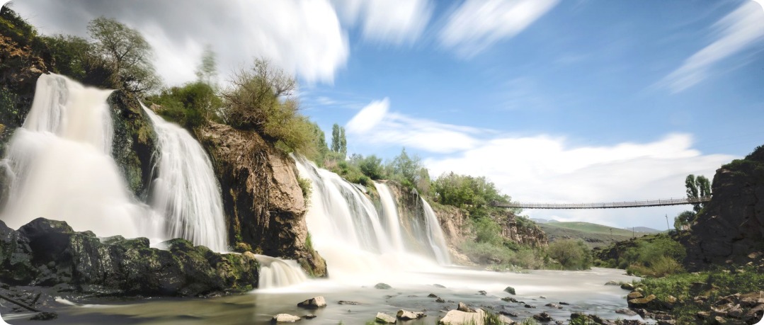 آبشار مرادیه | Muradiye Waterfalls