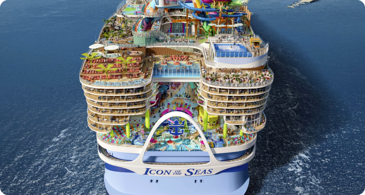 مقاصد سفر با کشتی Icon of the Seas